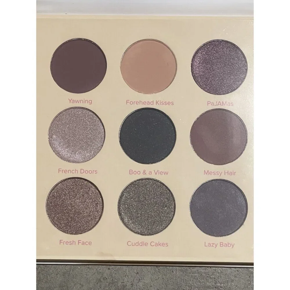 Beauty Bakerie Breakfast In Bed Eyeshadow Palette With 9 Shades 0.1 Oz Each, NEW